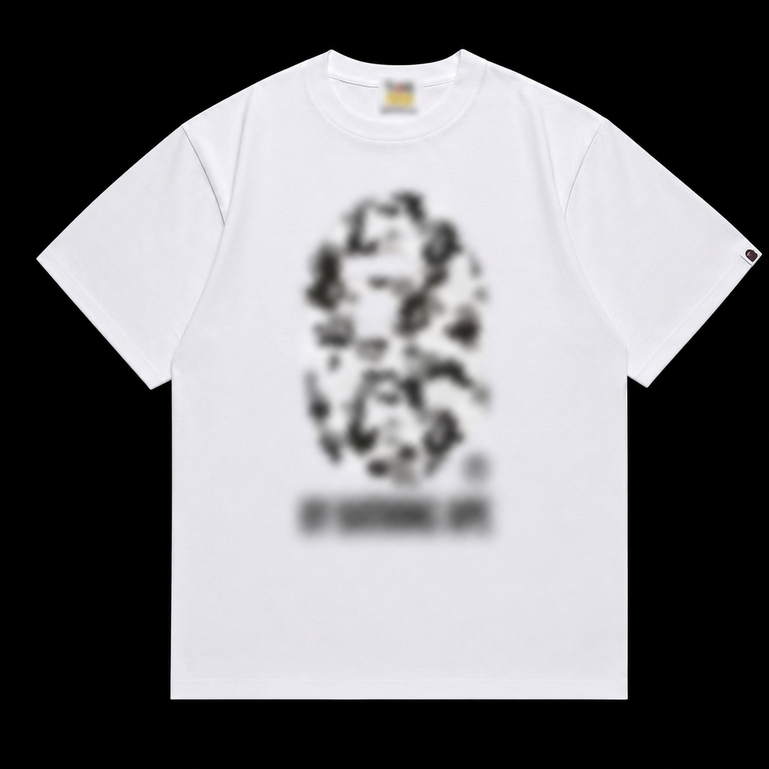 B4PE Ink Camo Ape Tee β White