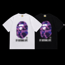 B4PE Purple Camo Ape Tee