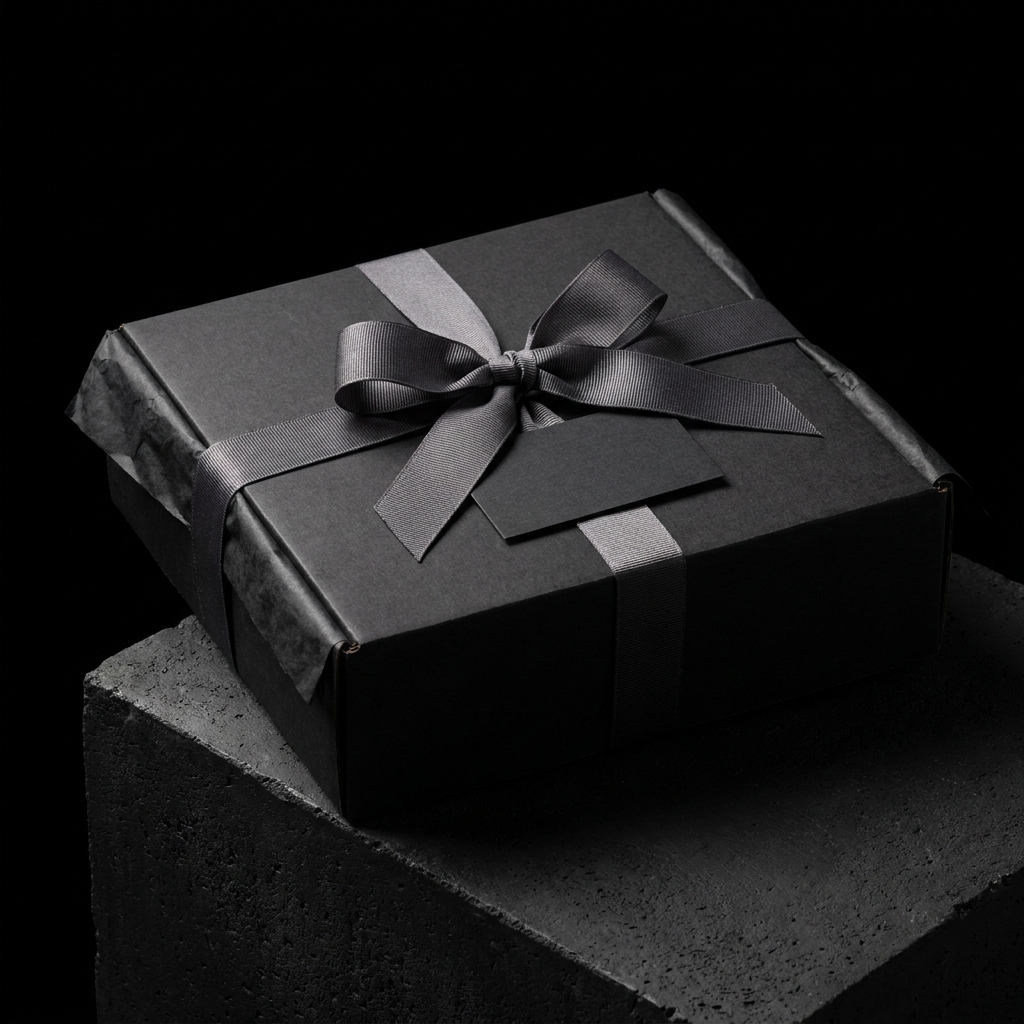Ombravelle premium gift kit box with ribbon
