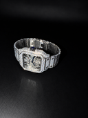 Fully Iced Combo — Watch + Moissanite Studs