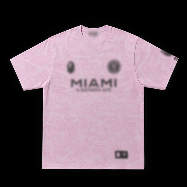B4PE Miami Camo Tee — Pink