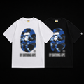 B4PE Blue Camo Ape Tee