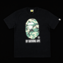 B4PE Glow Camo Ape Tee — Black