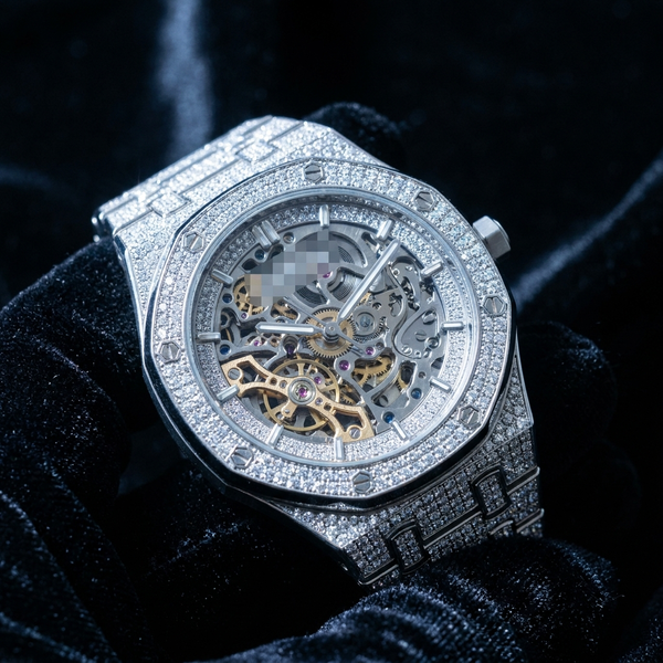 Iced Skeleton Watch Automatic