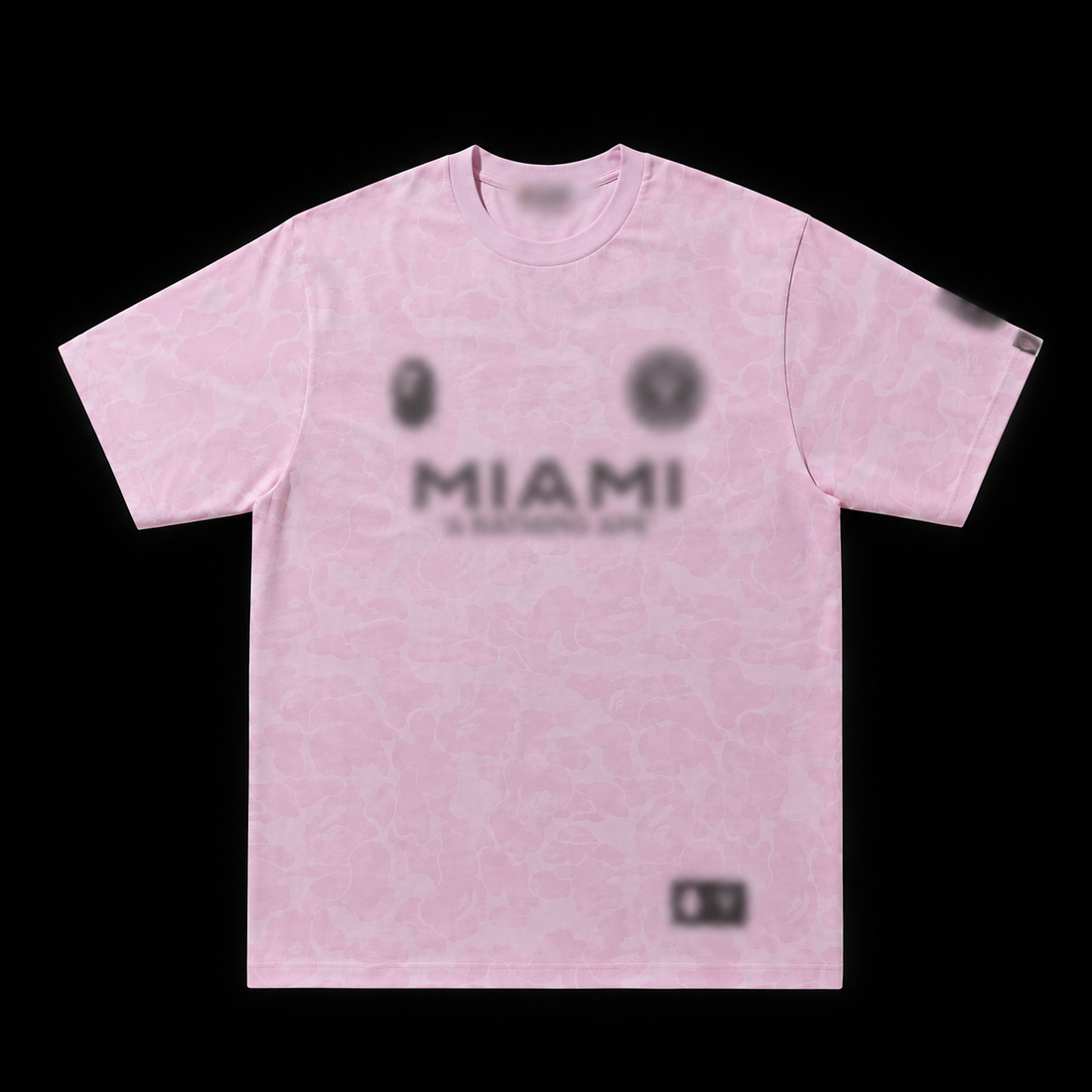 Miami Camo Tee — Pink